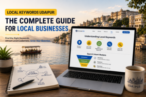 Local keyword research Udaipur guide cover image