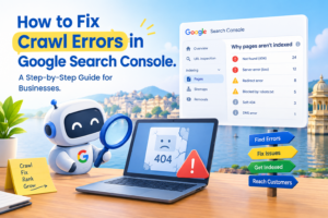 Fix Crawl Errors in Google Search Console.